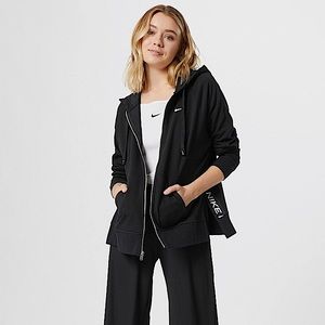 Nike Dri Fit Get Fit black hooded jacket, size medium